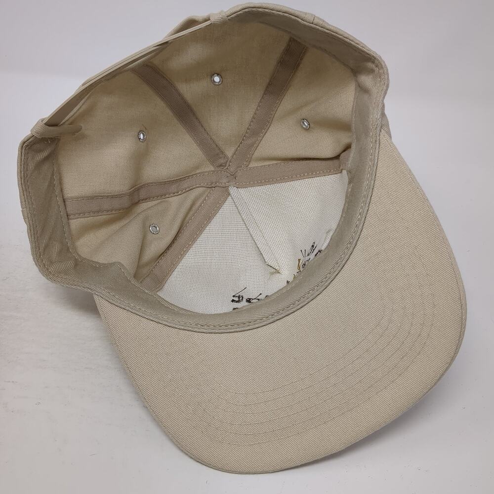 Simplot Soilbuilders Snapback 5 Panel Cap Beige O… - image 7